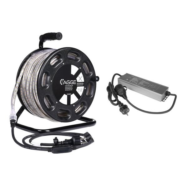 Backup power source AGGE 230V Emergency Power Bank (UPS), Power Bank + LED strip AGGE 230V, 25m afbeelding 1