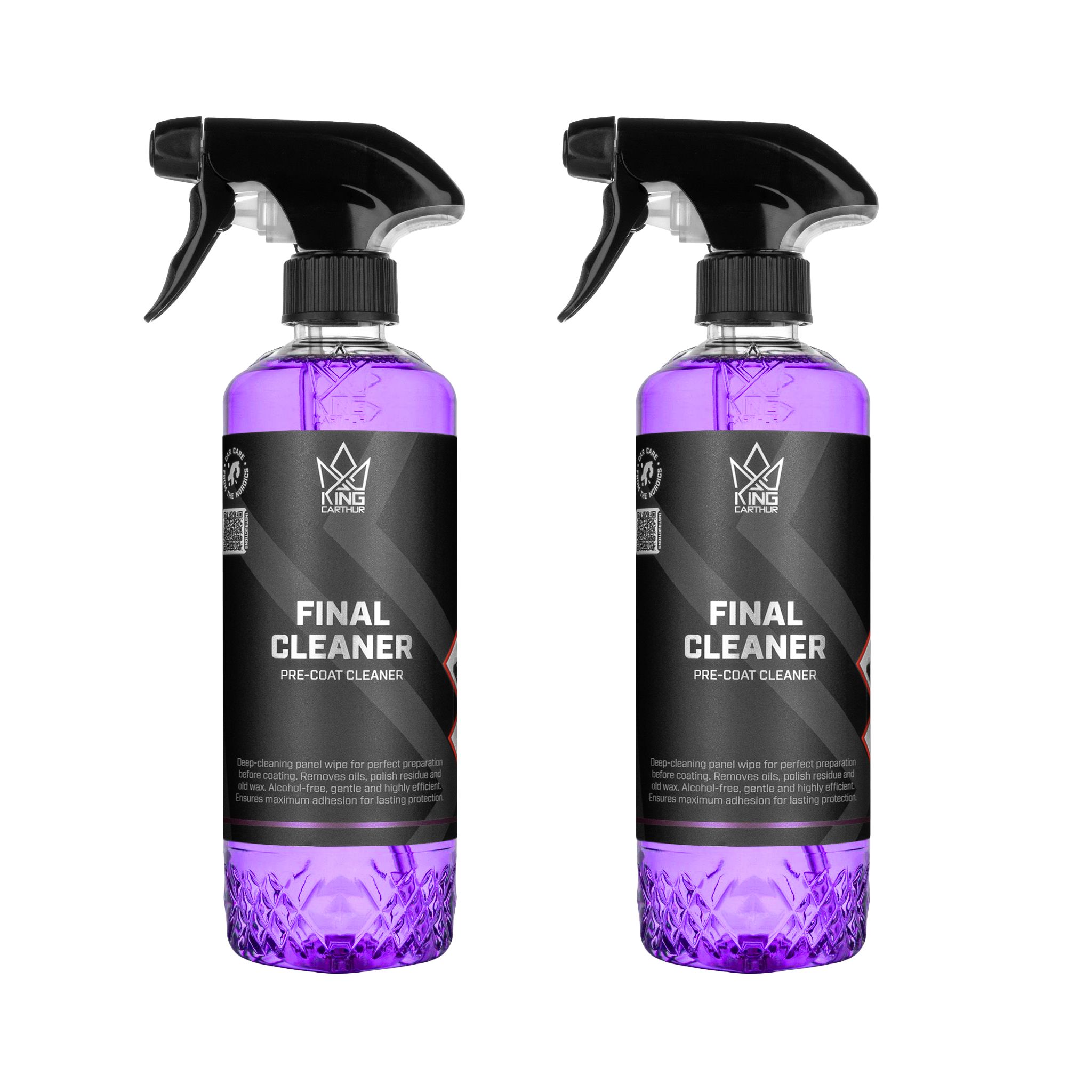 Viimeistelypuhdistusaine King Carthur Final Cleaner, 500 ml, 2 x 500 ml