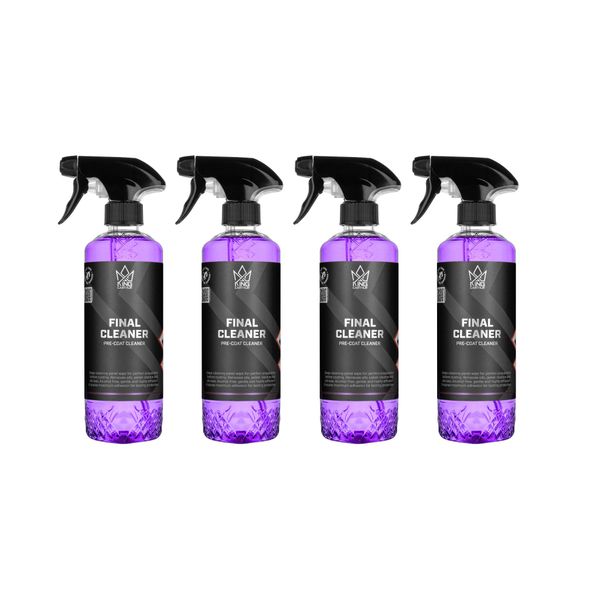 Viimeistelypuhdistusaine King Carthur Final Cleaner, 500 ml, 4 x 500 ml
