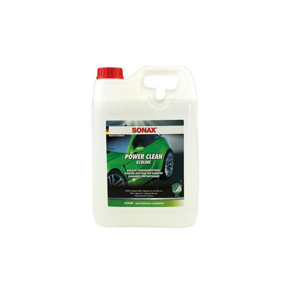 Förtvättsmedel SONAX Power Clean Ecoline, 1000 ml - Vaxlösande, 5000 ml / Dunk