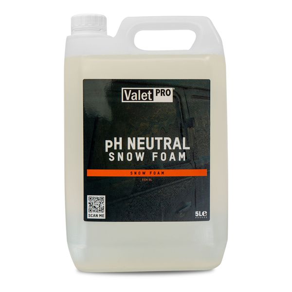 Esipesuaine ValetPRO PH Neutral Snow Foam - Vaahdotettava / Vahaturvallinen, 5000 ml