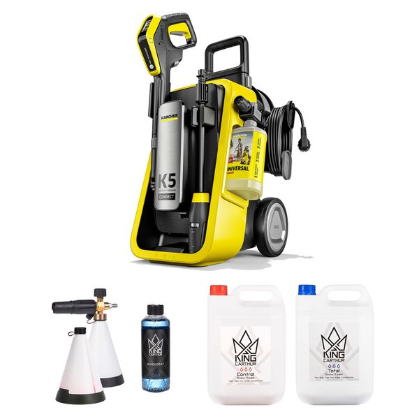Høytrykksspyler KÄRCHER K5 Comfort Premium Connect, Høytrykksspyler + Dr Dirt Foam Lance G3