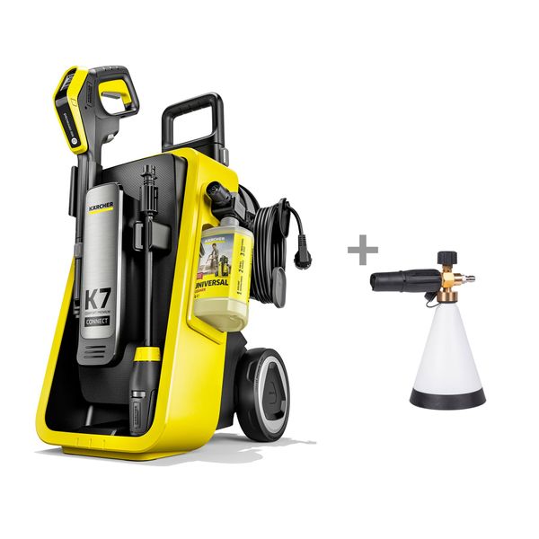 Høytrykksspyler KÄRCHER K7 Comfort Premium Connect, Høytrykksspyler + Dr Dirt Foam Lance G3