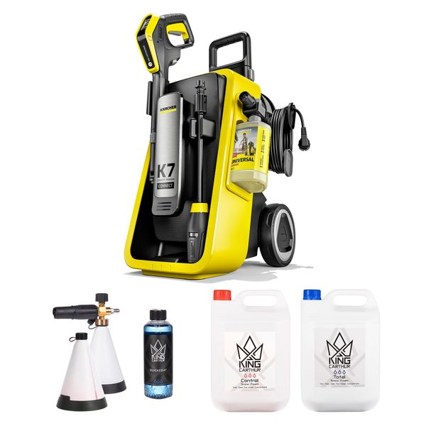 Painepesuri Kärcher K7 Comfort Premium Connect, Pesuri + Vaahdotussetti