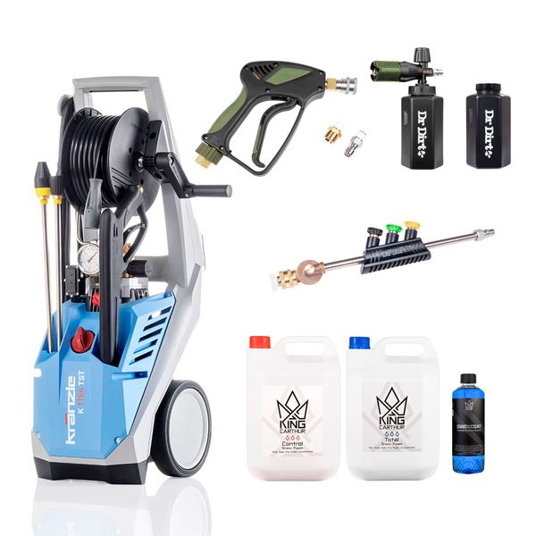 Høytrykksspyler KRÄNZLE K 1154 TST, 12A, Høytrykksspyler + Dr Dirt Foam Lance G3