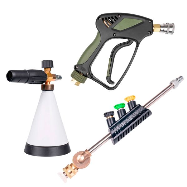 Painepesurin kahva Dr Dirt Pressure Gun G3, SnapLock, Kahva + Tarvikepaketti