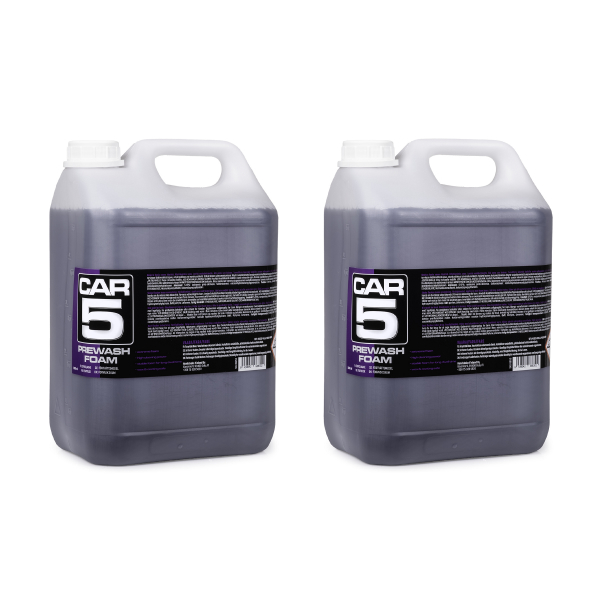 Esipesuaine CAR5 Prewash Foam - Vaahdotettava / Vahaturvallinen, 2 x 5000 ml