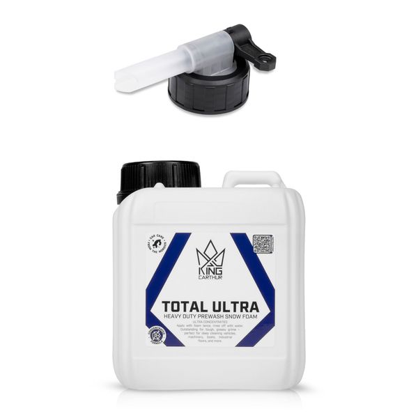 Liuotinpesuaine King Carthur Total Ultra, 1000 ml + Hanakorkki