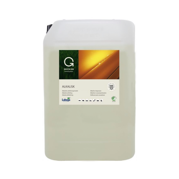 Förtvättsmedel LAHEGA Greenium Alkalisk - Skummande / Vaxlösande, 25 000 ml