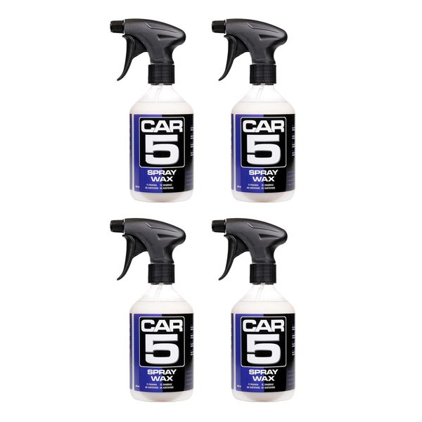 Pikavaha CAR5 Spray Wax, 4 x 500 ml