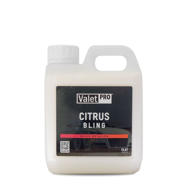 Rengörande Snabbvax VALETPRO Citrus Bling, 1000 ml
