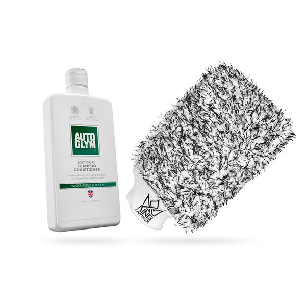 Autoshampoo Autoglym Bodywork Shampoo Conditioner, 500 ml, 500 ml + Wash mitt