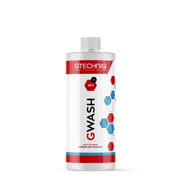 Autoshampoo Gtechniq W1 GWash V2 - Neutraali, 1000 ml / Pullo