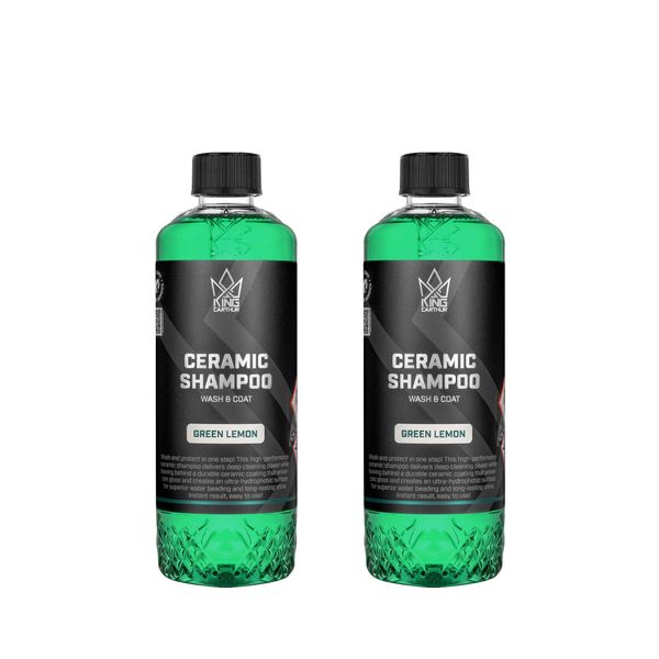 Autoshampoo King Carthur Ceramic Shampoo - Pinnoittava, 500 ml, 2 x 500 ml