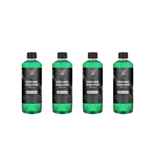 Autoshampoo King Carthur Ceramic Shampoo - Pinnoittava, 500 ml, 4 x 500 ml