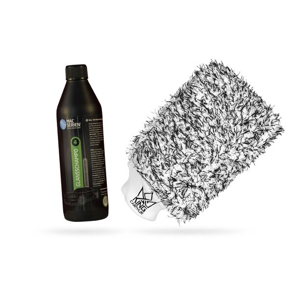 Autoshampoo Macserien Mac 126, 500 ml, 500 ml + Wash mitt
