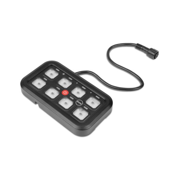 Reservedel PURELUX Multi-switch Dashboard Controller - Erstatningspanel, 8-knapper