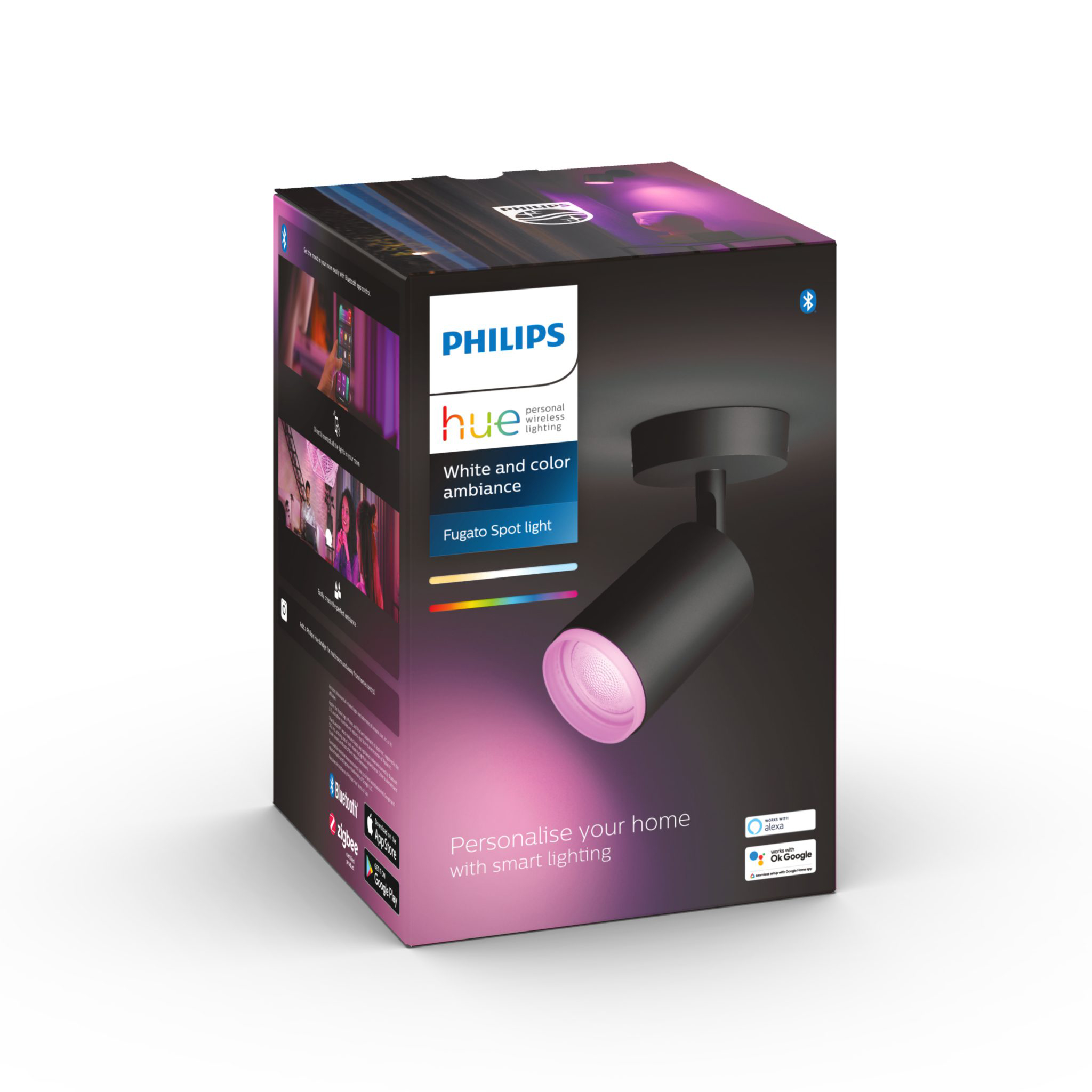 Kohdevalaisin Philips Hue Fugato .7W, Gu10,