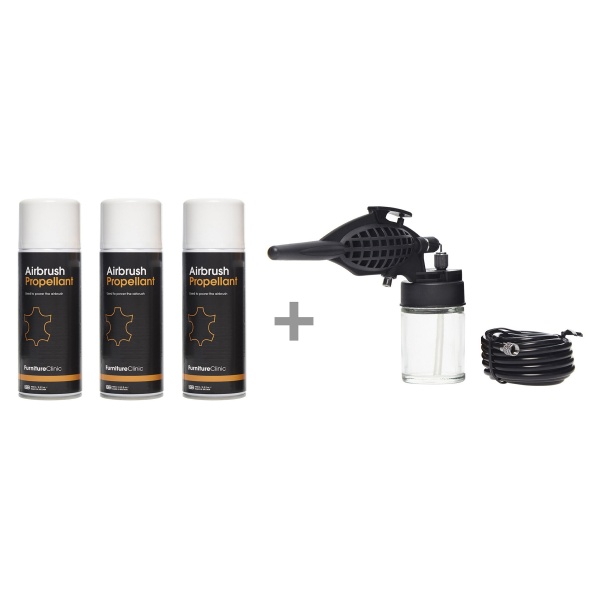 Maaliruisku Furniture Clinic Airbrush, Ruisku + 3 painepulloa