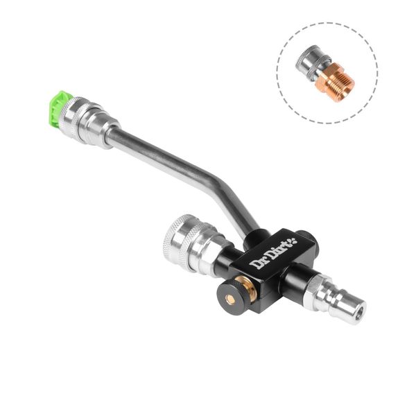 Suihkuputki Dr Dirt Dual Valve G3, SnapLock, M22 Uros (Kränzle)