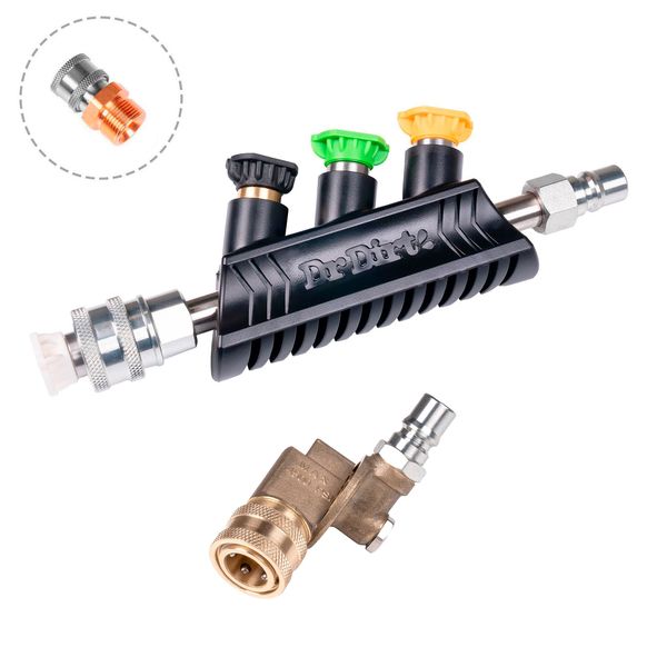 Painepesurin varustesetti Dr Dirt Extension G3, SnapLock, M22 Uros (Kränzle)