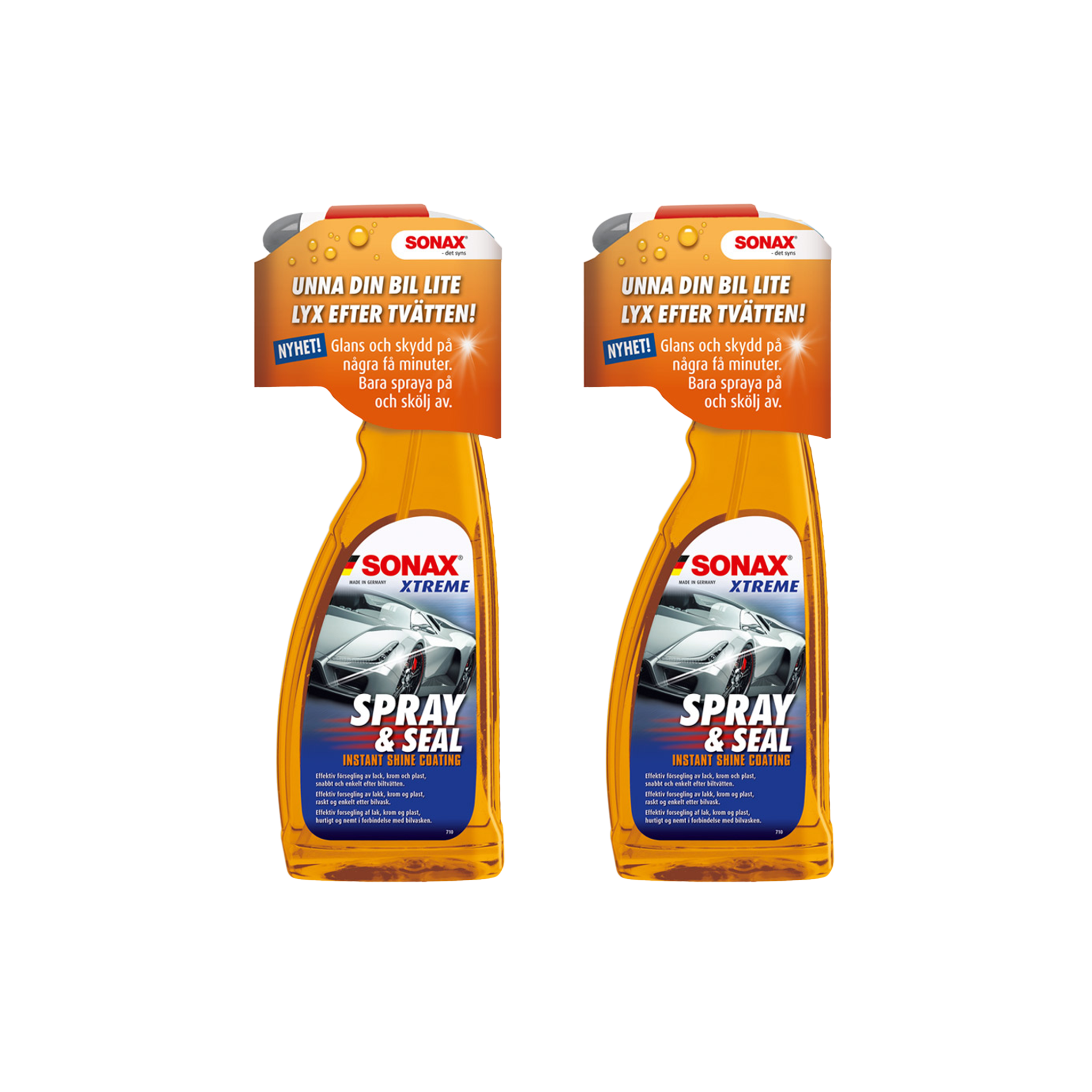 Snabbförsegling Sonax Xtreme Spray & Seal, 750 ml, 2 x 750 ml