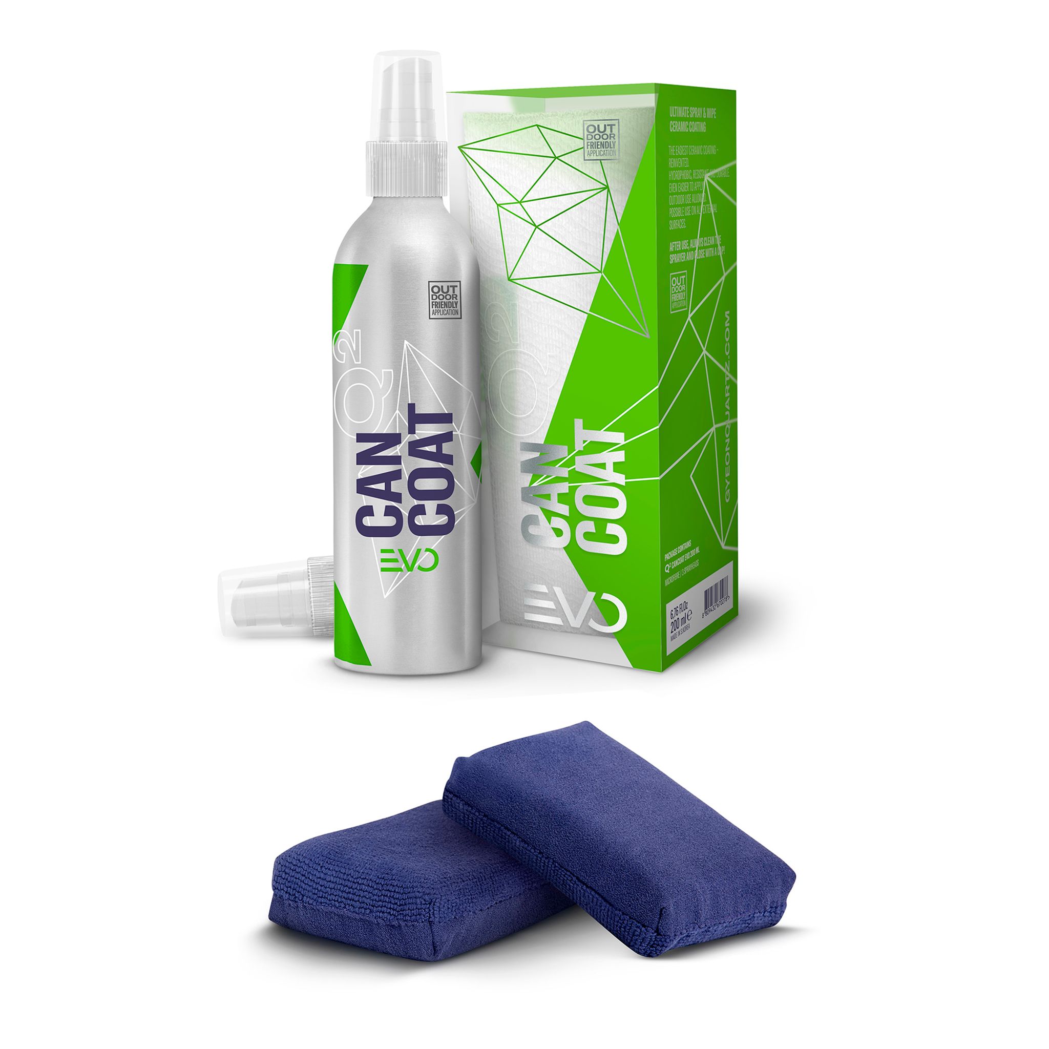 Sumutettava suoja-aine Gyeon Q² CanCoat EVO, 200 ml, CanCoat EVO + Pinnoitteen levittimet