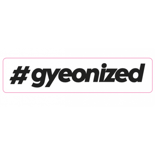 Dekal Gyeon #gyeonized, Svart