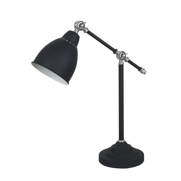 Bordlampe AIRAM Sansa, E27, Svart