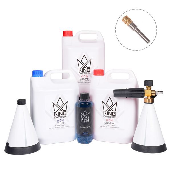 Dr Dirt Vaahdotussetti painepesuriin - DELUXE, Ergo