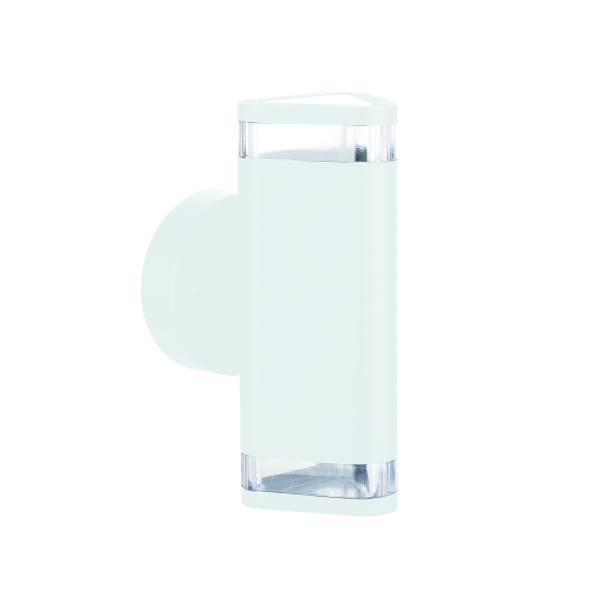 Vegglampe LED ENERGIE Wien, GU10, Hvit