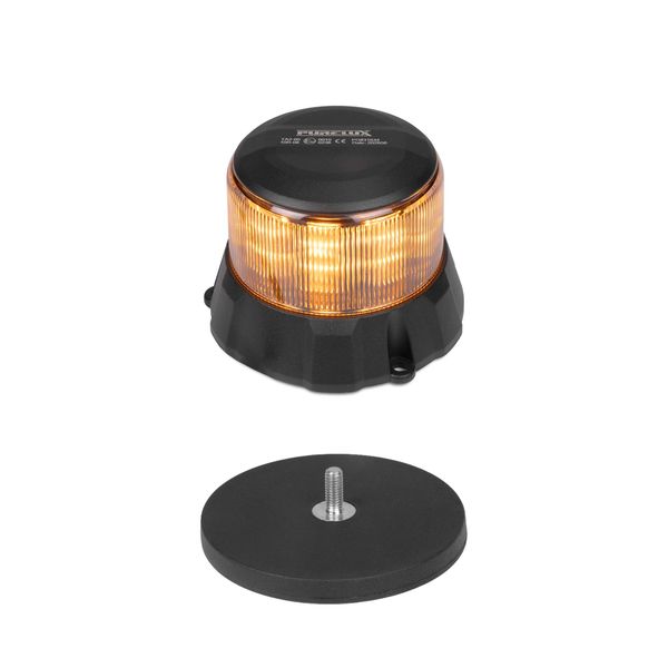Varningsljus PURELUX Beacon M Gen2 - 12/24V / 23W / 124 mm, Varningsljus + Magnetfäste