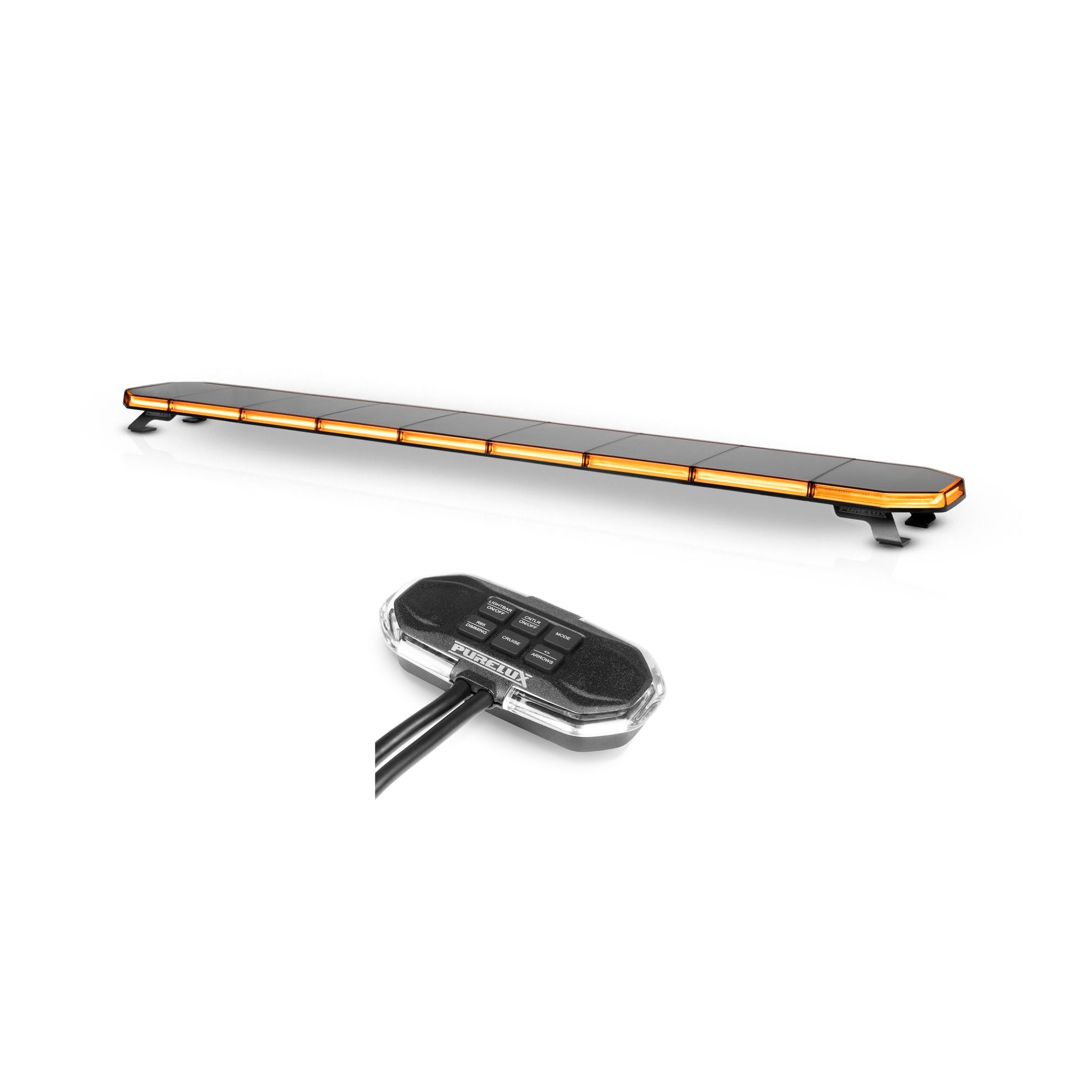 Warning light Purelux Flash 1800 Gen2 - Panel / 12/24V / 186W / 1800 mm, Warning light + Switch Controller afbeelding
