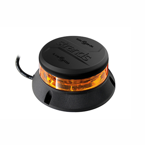 Varsellys STRANDS AMBRA Orange - Beacon / 40W / 110 mm, Overflatemontering