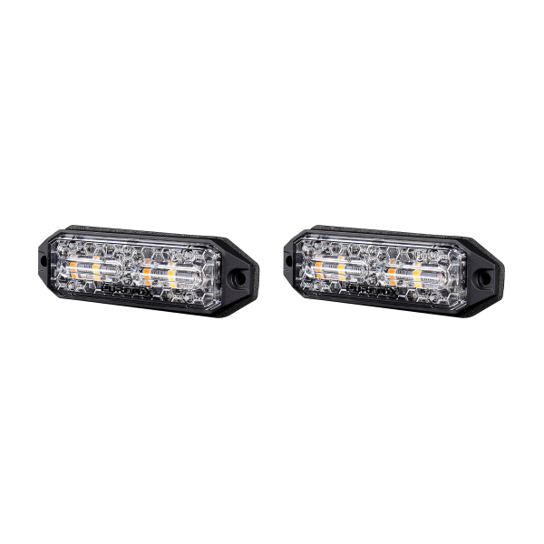 Varningsljus / Blixtljus PURELUX Strobe HD - 12/24V / 15W / 98 mm, 2 st