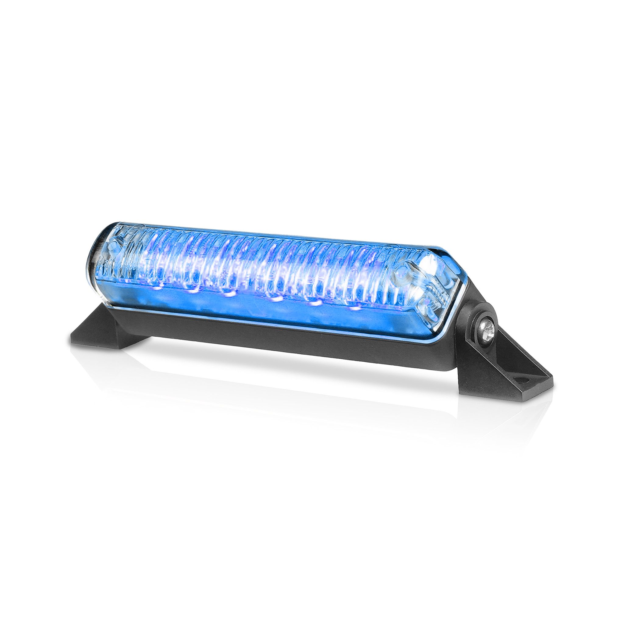 Varoitusvalo / Tasovilkku Purelux Strobe Sweeper HD - 12/24V / 18W / 90 mm, Sininen | Alk. 59,90 €