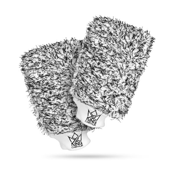 Tvätthandske KING CARTHUR Premium Microfiber Wash Mitt, 2 st