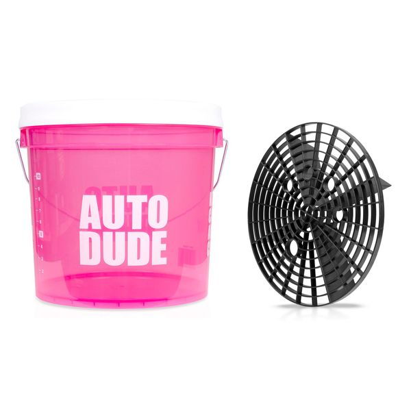 Pesuämpäri Autodude 13 L, Ämpäri + kansi + hiekanerotin