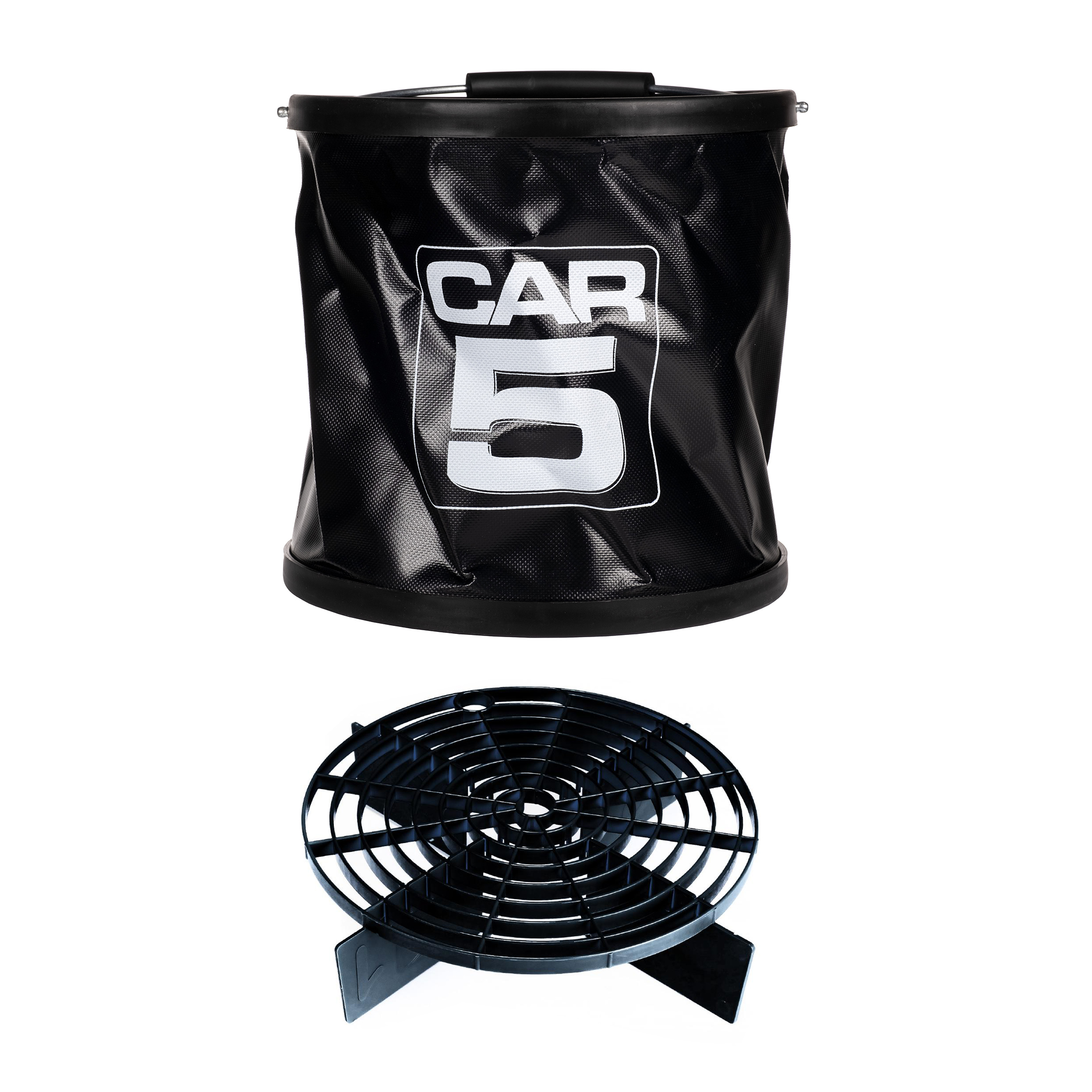 Sammenleggbar Vaskebøtte CAR5 Collapsible, 15 liter, 1 stk + sandutskiller