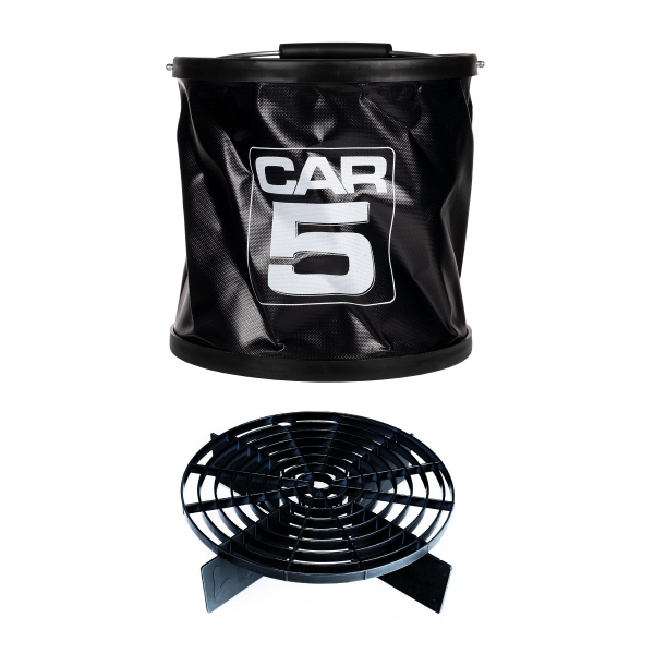 Pesuämpäri CAR5 Collapsible, 15 l, 1 kpl + hiekanerotin