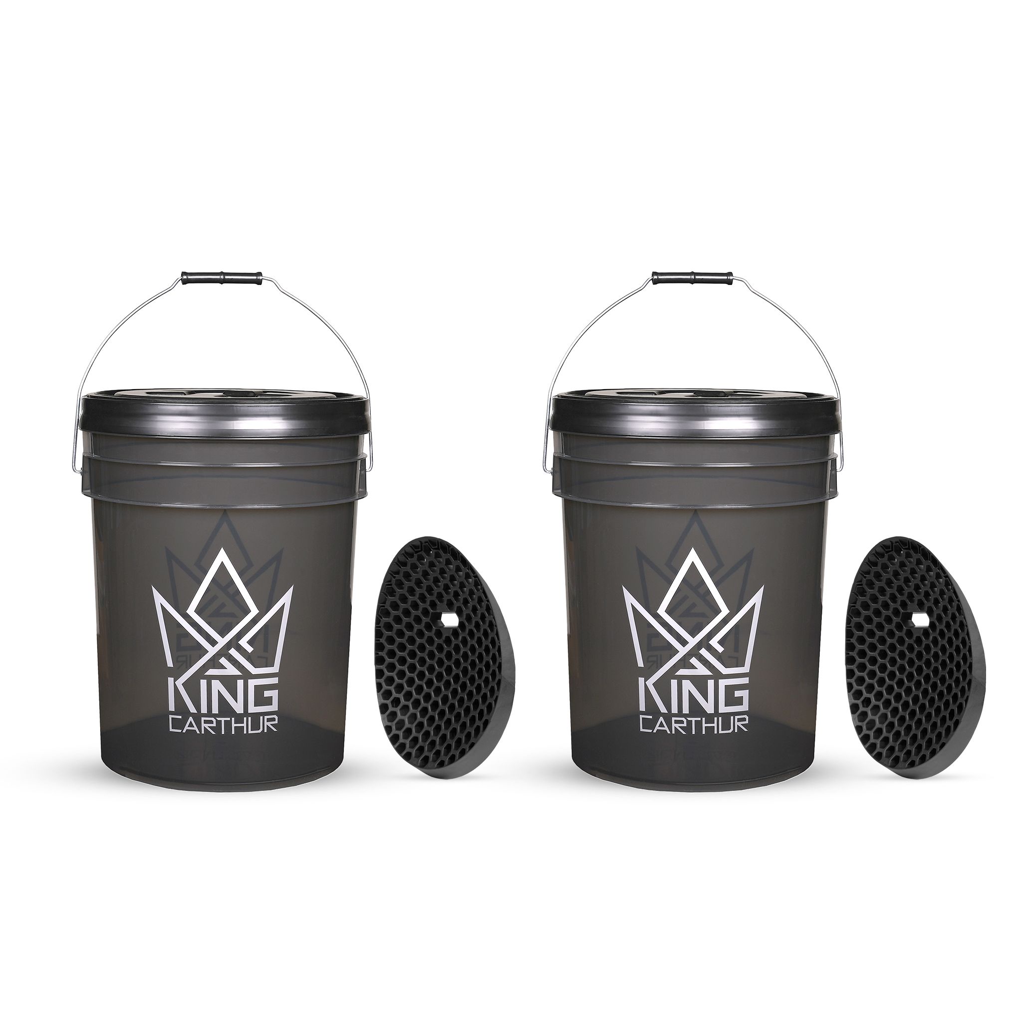 Pesu&auml;mp&auml;ri KING CARTHUR 20 L ja kansi