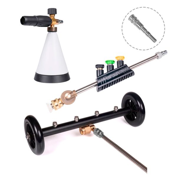 Painepesurin varustesetti Dr Dirt G3, SnapLock, Ergo