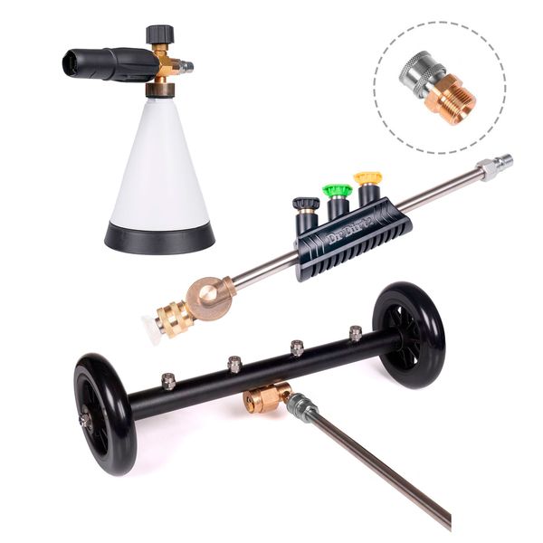 Painepesurin varustesetti Dr Dirt G3, SnapLock, M22 Uros (Kränzle)