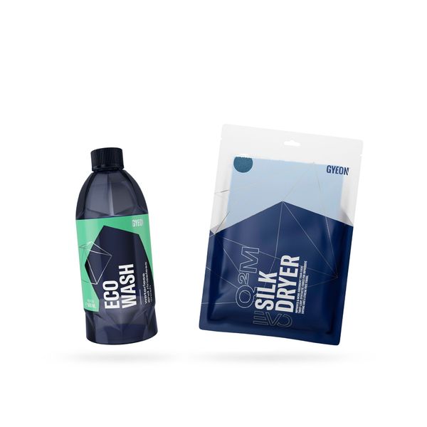 Vedetön pesuaine Gyeon Q²M EcoWash - Pinnoittava, 500 ml + SilkDryer EVO (50x55)