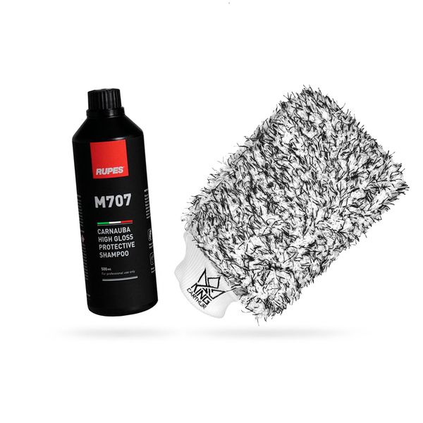 Autoshampoo Rupes M707, 500 ml + Wash mitt