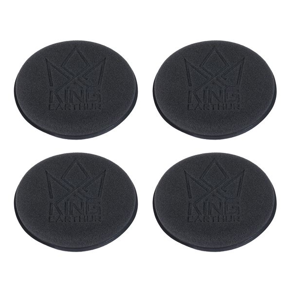 Vahanlevitin King Carthur Round Wax Applicator, 4 kpl