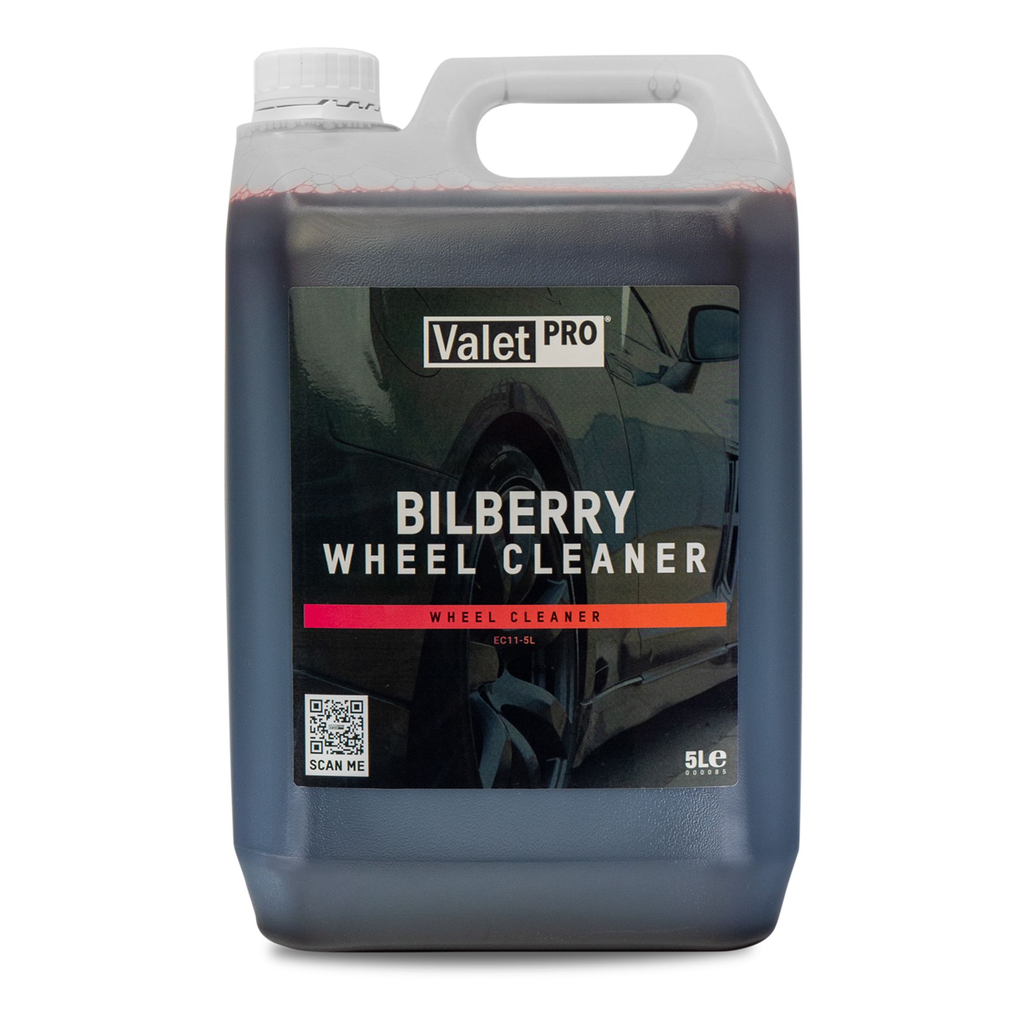 Felgvask ValetPRO Bilberry Wheel Cleaner, 5000 ml / Kanne