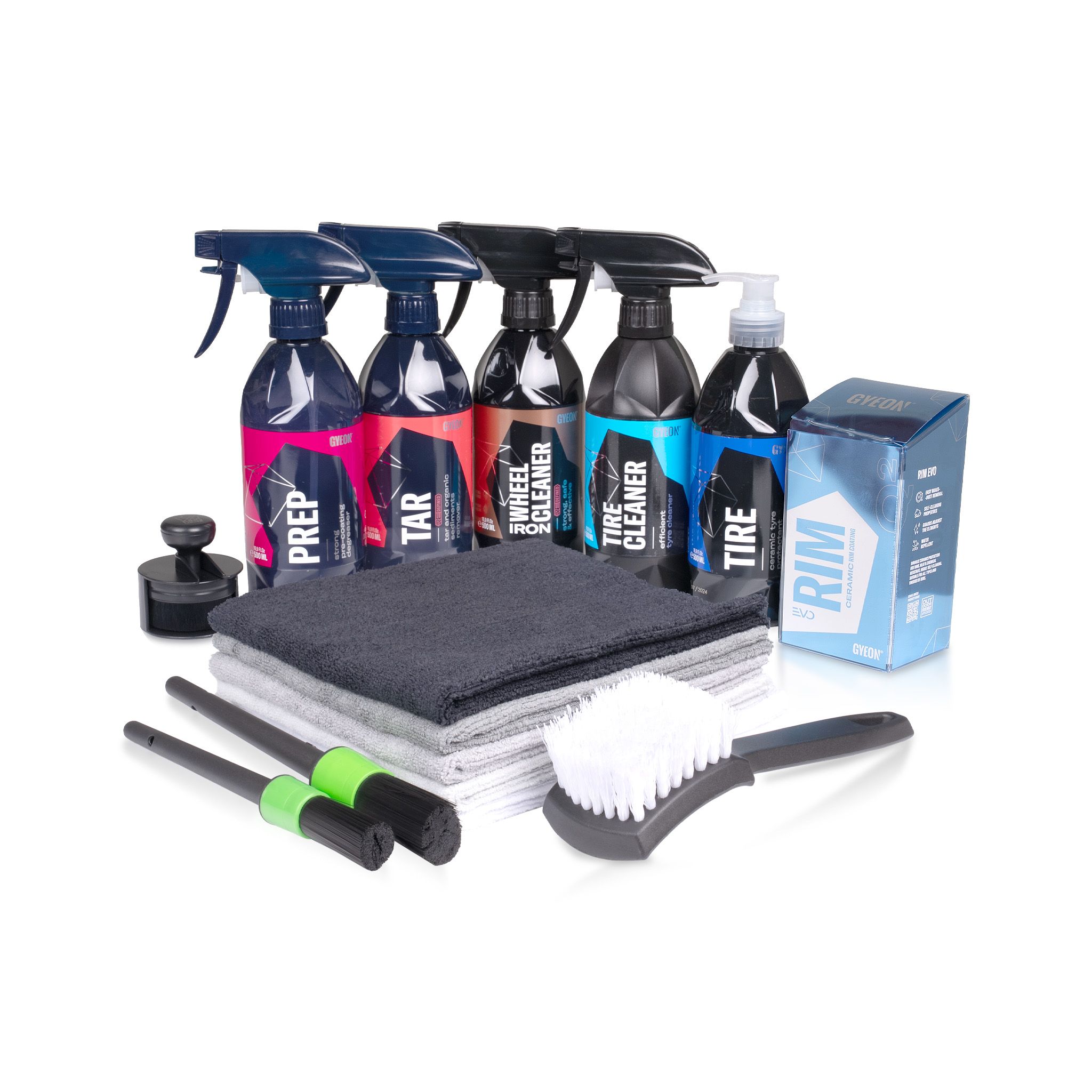 Vanteiden pesusetti - Gyeon x KC, Pesuaineet + Suoja-aineet + Tarvikkeet
