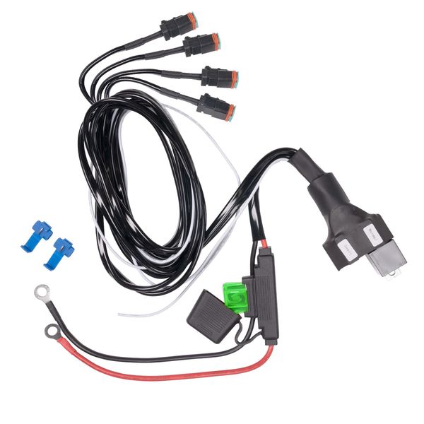 Relésats PURELUX Dualrelay 12V, DT-2, 4 utganger (DT-2)