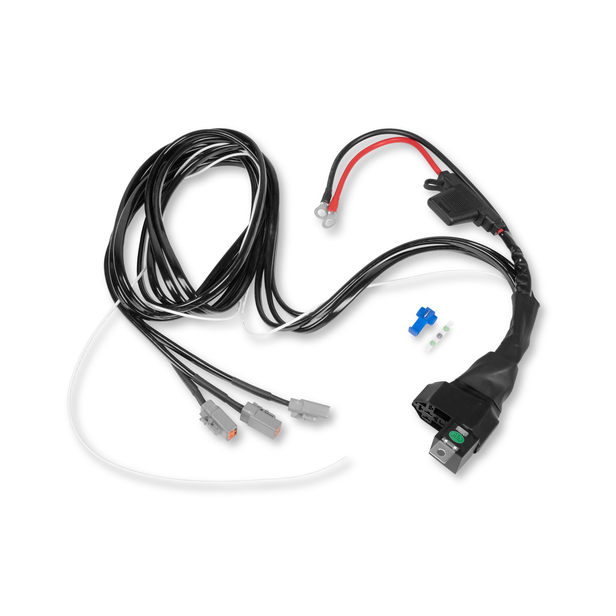 Wiring harness Purelux Dualrelay 12V, DTP, 3 outputs afbeelding